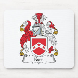 Alfombrilla De Ratón Escudo de la familia de Kerr