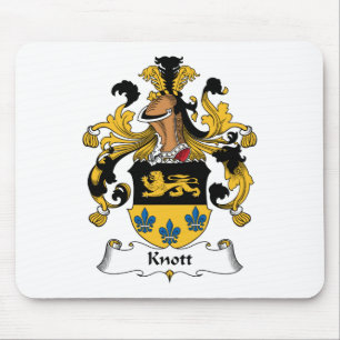 Alfombrilla De Ratón Escudo de la familia de Knott