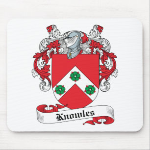 Alfombrilla De Ratón Escudo de la familia de Knowles