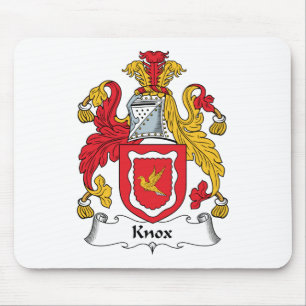 Alfombrilla De Ratón Escudo de la familia de Knox