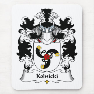 Alfombrilla De Ratón Escudo de la familia de Kolnicki