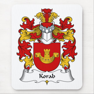 Alfombrilla De Ratón Escudo de la familia de Korab