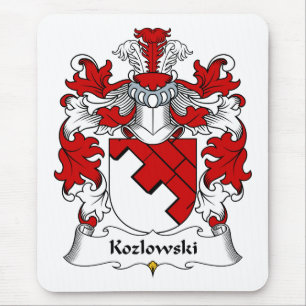 Alfombrilla De Ratón Escudo de la familia de Kozlowski