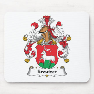 Alfombrilla De Ratón Escudo de la familia de Kreutzer