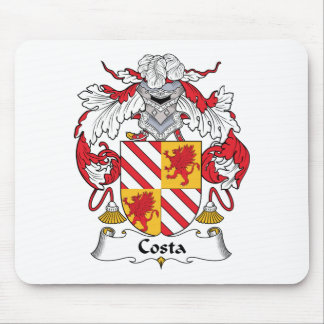 Alfombrilla De Ratón Escudo de la familia de la costa