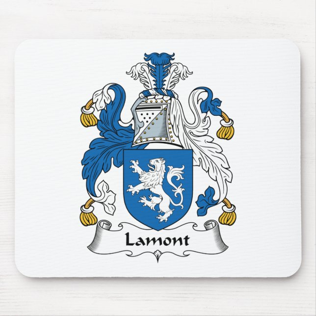 Alfombrilla De Ratón Escudo de la familia de Lamont (Frente)