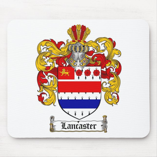 ALFOMBRILLA DE RATÓN ESCUDO DE LA FAMILIA DE LANCASTER - ESCUDO DE (Frente)