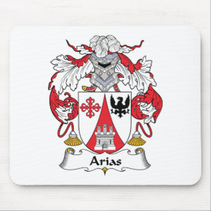 Alfombrilla De Ratón Escudo de la familia de las arias