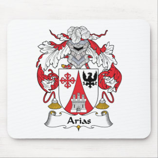 Alfombrilla De Ratón Escudo de la familia de las arias