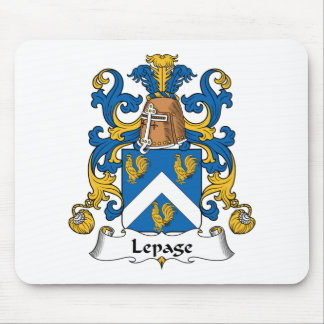 Alfombrilla De Ratón Escudo de la familia de Lepage