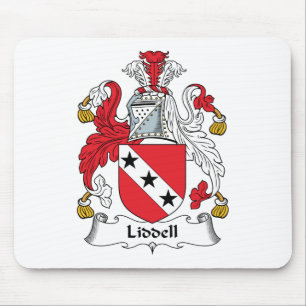 Alfombrilla De Ratón Escudo de la familia de Liddell