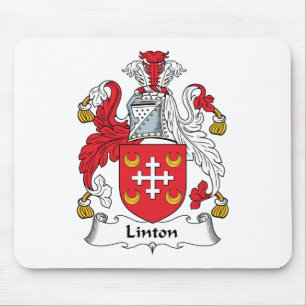 Alfombrilla De Ratón Escudo de la familia de Linton