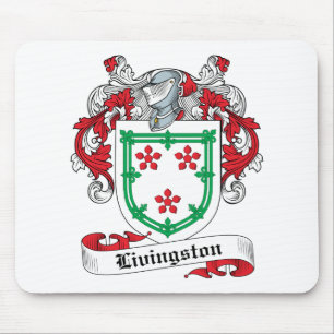 Alfombrilla De Ratón Escudo de la familia de Livingston