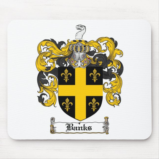 ALFOMBRILLA DE RATÓN ESCUDO DE LA FAMILIA DE LOS BANCOS - ESCUDO DE (Frente)