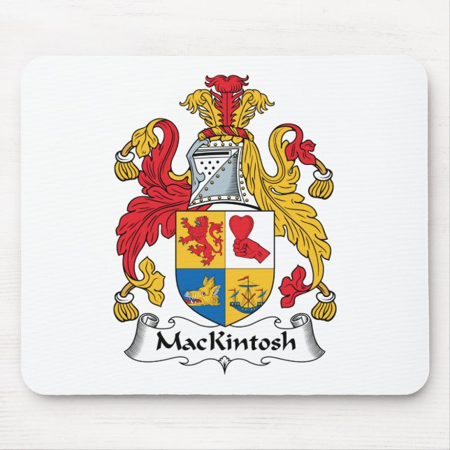 Alfombrilla De Ratón Escudo de la familia de MacKintosh (Frente)