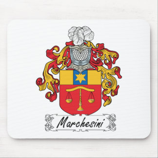 Alfombrilla De Ratón Escudo de la familia de Marchesini