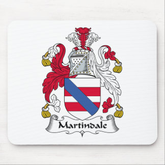 Alfombrilla De Ratón Escudo de la familia de Martindale