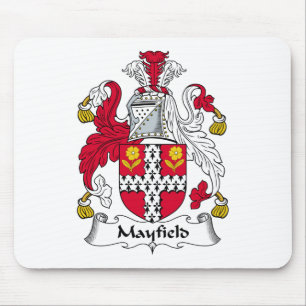 Alfombrilla De Ratón Escudo de la familia de Mayfield