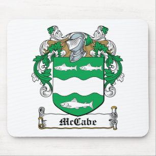 Alfombrilla De Ratón Escudo de la familia de McCabe