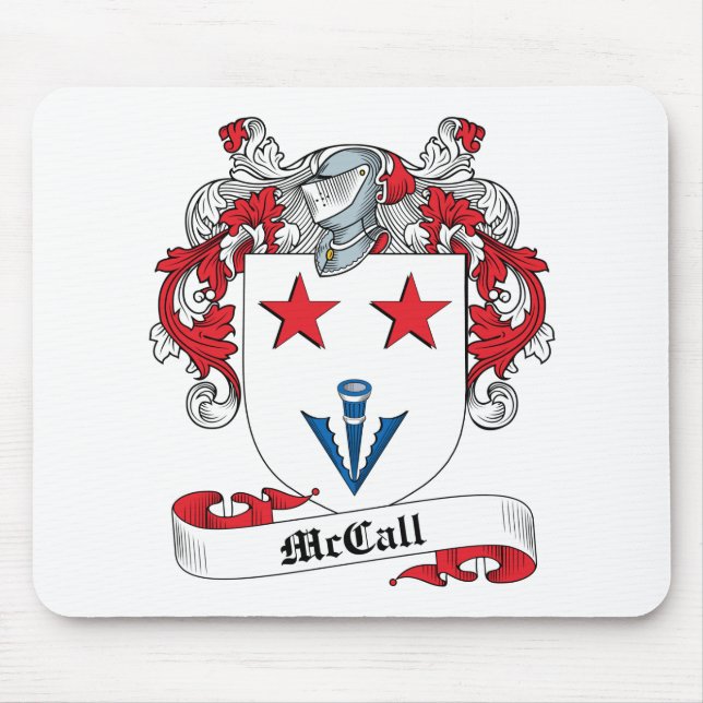 Alfombrilla De Ratón Escudo de la familia de McCall (Frente)