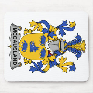 Alfombrilla De Ratón Escudo de la familia de McCausland