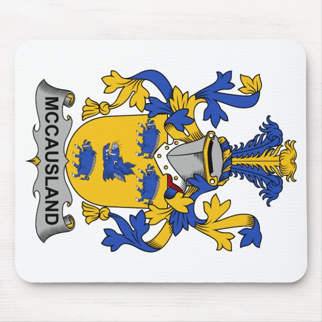 Alfombrilla De Ratón Escudo de la familia de McCausland (Frente)