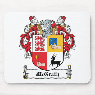 Alfombrilla De Ratón Escudo de la familia de McGrath