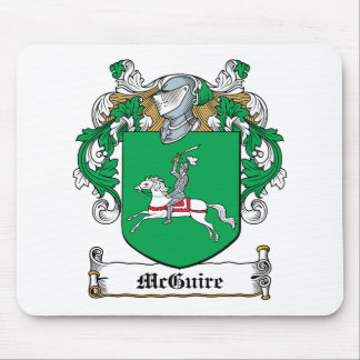 Alfombrilla De Ratón Escudo de la familia de McGuire