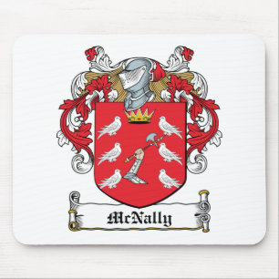 Alfombrilla De Ratón Escudo de la familia de McNally
