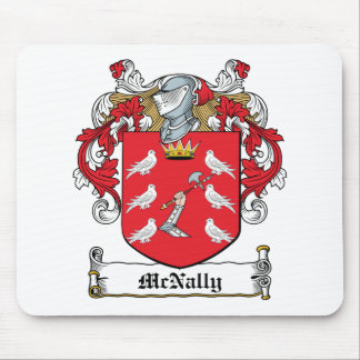 Alfombrilla De Ratón Escudo de la familia de McNally