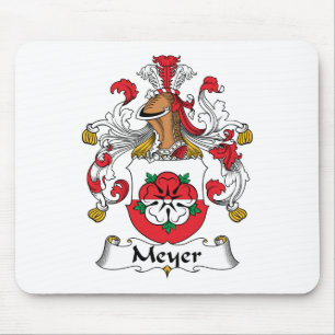 Alfombrilla De Ratón Escudo de la familia de Meyer