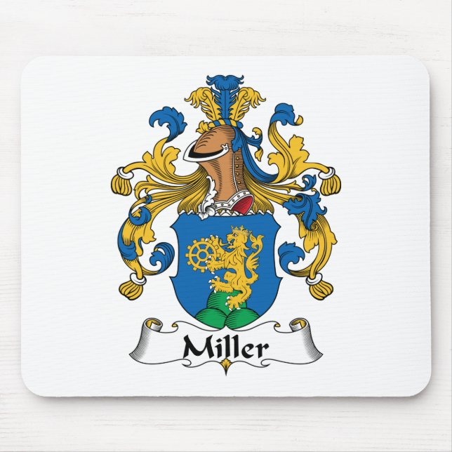 Alfombrilla De Ratón Escudo de la familia de Miller (Frente)