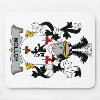 Alfombrilla De Ratón Escudo de la familia de Molloy