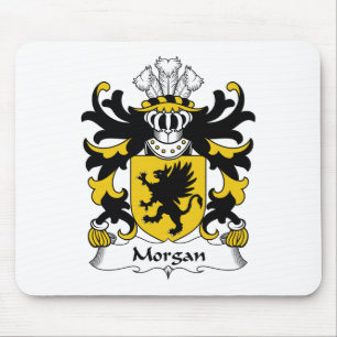 Alfombrilla De Ratón Escudo de la familia de Morgan