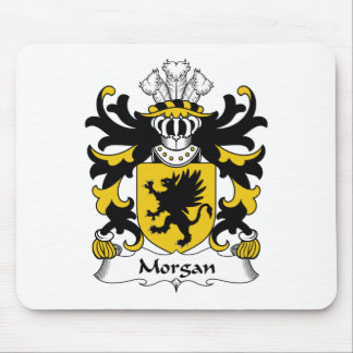 Alfombrilla De Ratón Escudo de la familia de Morgan