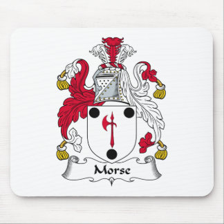 Alfombrilla De Ratón Escudo de la familia de Morse