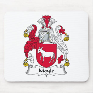 Alfombrilla De Ratón Escudo de la familia de Moyle