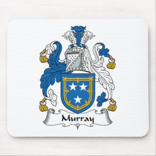 Alfombrilla De Ratón Escudo de la familia de Murray