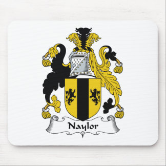 Alfombrilla De Ratón Escudo de la familia de Naylor