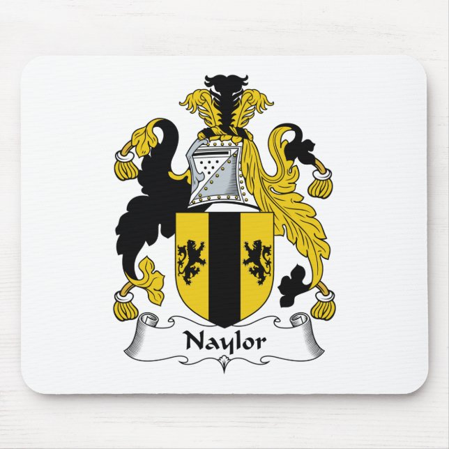 Alfombrilla De Ratón Escudo de la familia de Naylor (Frente)