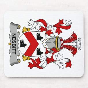 Alfombrilla De Ratón Escudo de la familia de Nesbitt
