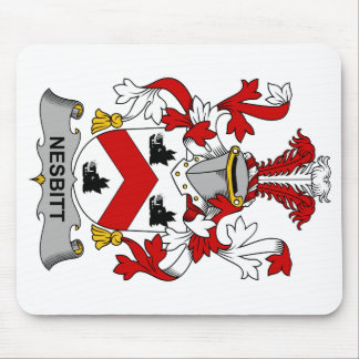 Alfombrilla De Ratón Escudo de la familia de Nesbitt
