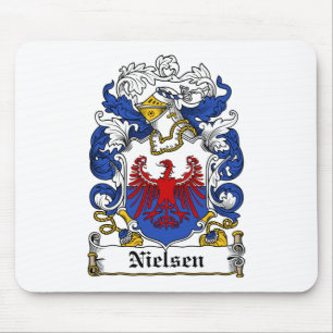 Alfombrilla De Ratón Escudo de la familia de Nielsen