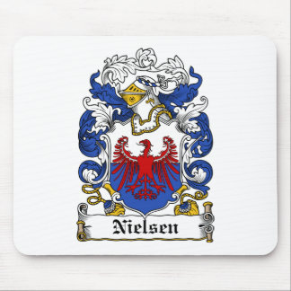 Alfombrilla De Ratón Escudo de la familia de Nielsen