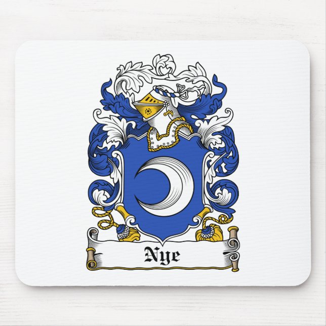 Alfombrilla De Ratón Escudo de la familia de Nye (Frente)