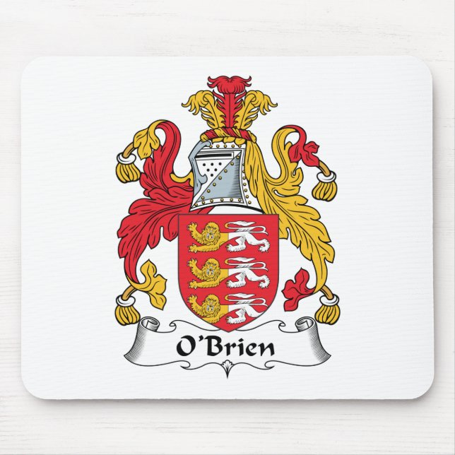 Alfombrilla De Ratón Escudo de la familia de O'Brien (Frente)