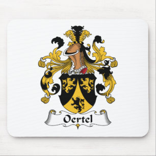 Alfombrilla De Ratón Escudo de la familia de Oertel