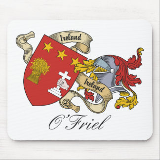 Alfombrilla De Ratón Escudo de la familia de O'Friel