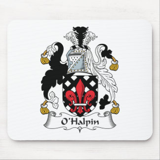 Alfombrilla De Ratón Escudo de la familia de O'Halpin