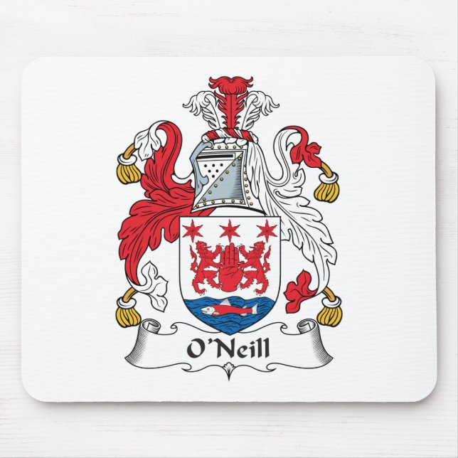 Alfombrilla De Ratón Escudo de la familia de O'Neill (Frente)